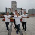 2012年9月26号参加咸阳全民健身展演活动